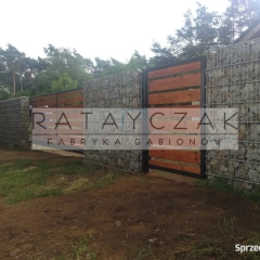 Mur gabionowy 200x180x40 cm – komplet, cynk ogniowy, 5 lat gwarancji