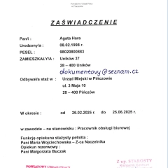 Wypis Szpitalny, Karta Informacyjna, Upoważnienia, Pozwolenia
