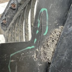 nadkole lewe przód BMW X5 E70 06-10