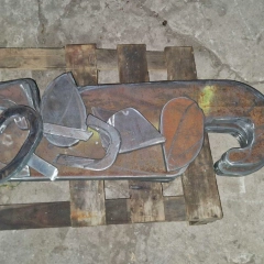 Mocowanie łyżki uszy adapter Verachtert CW45 CW45S 50mm do wspawania