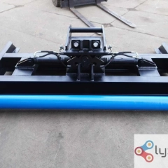 Walec belka niwelująca niwelator równanie terenu hydrauliczna 2,5m