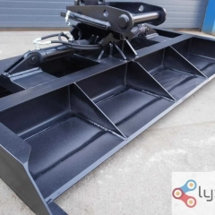 Walec belka niwelująca niwelator równanie terenu hydrauliczna 2,5m