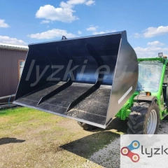 Łyżka ładowarki skup zboża do zboża 2m3 ładowarka teleskopowa