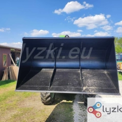 Łyżka ładowarki skup zboża do zboża 2m3 ładowarka teleskopowa