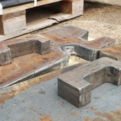 Mocowanie łyżki Verachtert CW30 CW40 Uszy adapter 36mm Grube