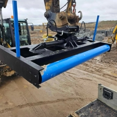 Belka równająca niwelator Koparka 12-18T Walec Przygotowanie gruntu