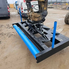 Belka równająca niwelator Koparka 12-18T Walec Przygotowanie gruntu