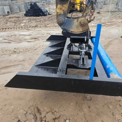 Belka równająca niwelator Koparka 12-18T Walec Przygotowanie gruntu