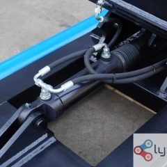 Łata niwelacyjna równiarka walec do koparki 2,5m wychylna 700kg