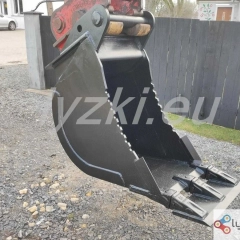 Łyżka 60cm Koparka Dowolne mocowanie 500kg Lemiesz Hardox Zęby CAT