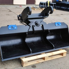 Łyżka skarpowa hydrauliczna 2m 0.6m3 12-18T Verachtert CW30 CAT