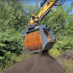 Łyżka przesiewająca przesiewacz 0,5m3 8-13T Midi koparka Sito Hardox