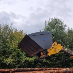 Łyżka szufla 2,5m3 zbożowa 2,5m3 JCB QFit Manitou Merlo 2x lemiesz