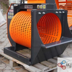 Łyżka przesiewająca przesiewacz bębnowy 2-5T mini Sito Full Hardox