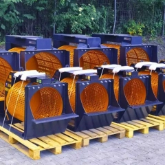 Łyżka przesiewowa hydrauliczna 2-5ton 0,17m3 Sita Hardox MS01 MS03