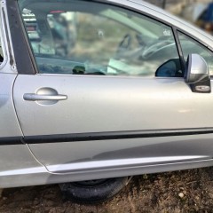 Drzwi prawe Peugot 207 3d zamek mechanizm klamka