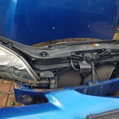 MAZDA 3 Maska Zderzak PAS PRZEDNI Chłodnica Lampa CAŁOŚĆ