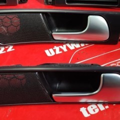 Klamki Boczków z Kratkami Nawiewu Czarne Audi A6 S6 Lift Blask Gołdap