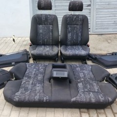 Fotele  Welury  Boczki kanapa komplet  Mercedes W210 E klasa Sedan 98r