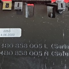 Ramka z Koszem Pod 2 DIN Tunela Środkowego Audi A6 C5 S6 Blask Gołdap