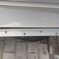 Audi A4 B7 LY1Q Goły płat drzwi lewy tył Części Audi Blask Goldap A6C5