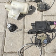 Zestaw Wkładek + grot kluczyk  Audi A4 B5  Części Audi Blask A6C5 2.5