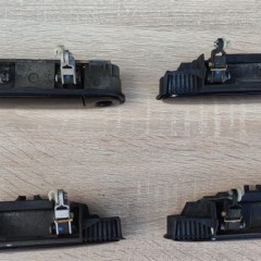 Klamka Klamki Zewnętrzne LY9B Audi A6 C5 2.5 Q Manual Lift BlaskGołdap