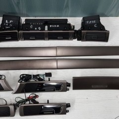 Dekory listwy kratka klamki audi a6 c5 97-04 R quattro komplet d1