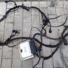Sterownik Silnika z Wiązką Elektryczną z Audi A3 8L 1.9 110 Manual 99