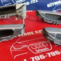Klamki Komplet z Wkładką i Grotem Zewnętrzne LY7W Audi A6 C5 2.5 2002r