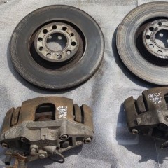 Tarcze Hamulcowe 320 z Zaciskami Przód Audi A6 C5 2.5 Manual Lift
