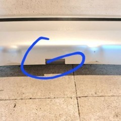 Outlander III lift dokładka zderzak tył 6415A090ZZ