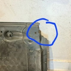 Osłona dolna podwozia lewa Audi A3 8P VW Volkswagen Golf V 5 1Q0825211A 1K0825211E