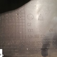 SKODA RAPID 12- DOKŁADKA ZDERZAKA TYŁ 5JH807521