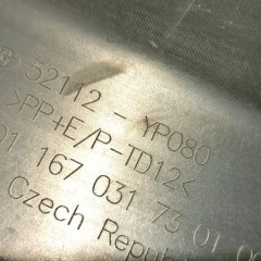 Toyota Aygo X dokładka listwa zderzaka przód