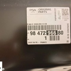 EXPERT PROACE JUMPY DRZWI PRAWE PRZESUWNE