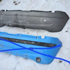 FIAT PANDA II 03- ZDERZAK TYŁ TYLNY