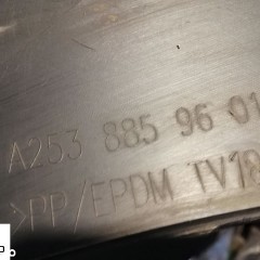 DOKŁADKA KRATKA ZDERZAKA PRZÓD MERCEDES GLC LIFT