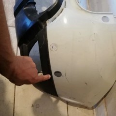 DACIA DUSTER 2 II 17- zderzak tylny tył