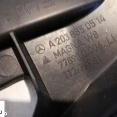 ZDERZAK TYLNY TYŁ MERCEDES C KLASA W203 COUPE