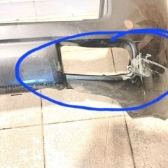 TOYOTA LAND CRUISER 150 9- ZDERZAK TYŁ TYLNY PDC