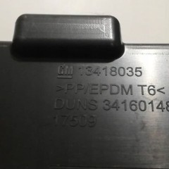 OSŁONA ZAŚLEPKA GRILLA LEWA OPEL ADAM GM 13418035