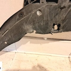 Audi A3 8P lift 08-12 płyta osłona zderzak przedni